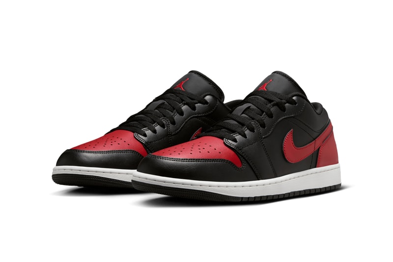 air michael jordan brand 1 low bred black red white 553558 067 sneakers official release date info photos price store list buying guide