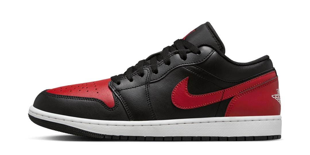 The Air Jordan 1 Low "Bred" Is Coming Back (Sort Of)