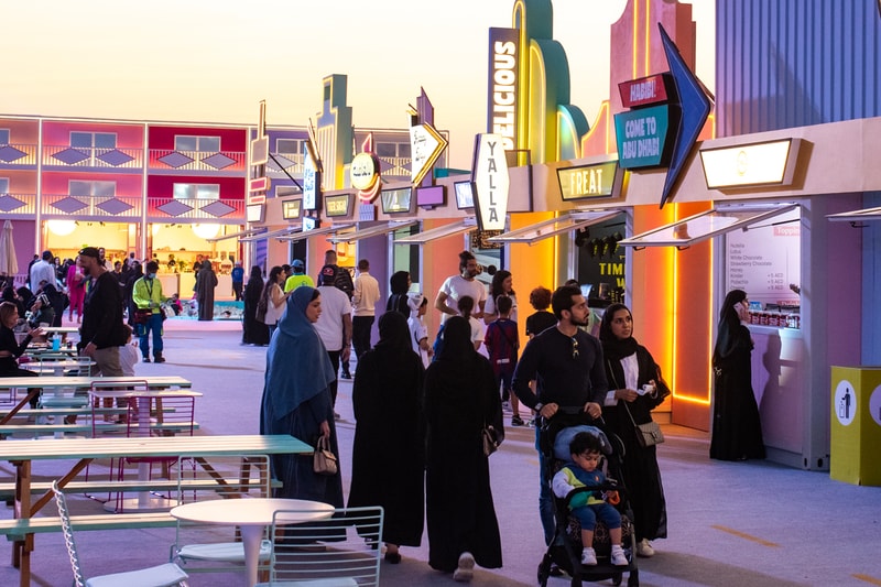 abu dhabi department of culture and tourism events formula 1 Public Art Abu Dhabi Biennial al hosn wireless festival saadiyat night golf championship shaq steve harvey passion is the occasion bred music fashion streetwear