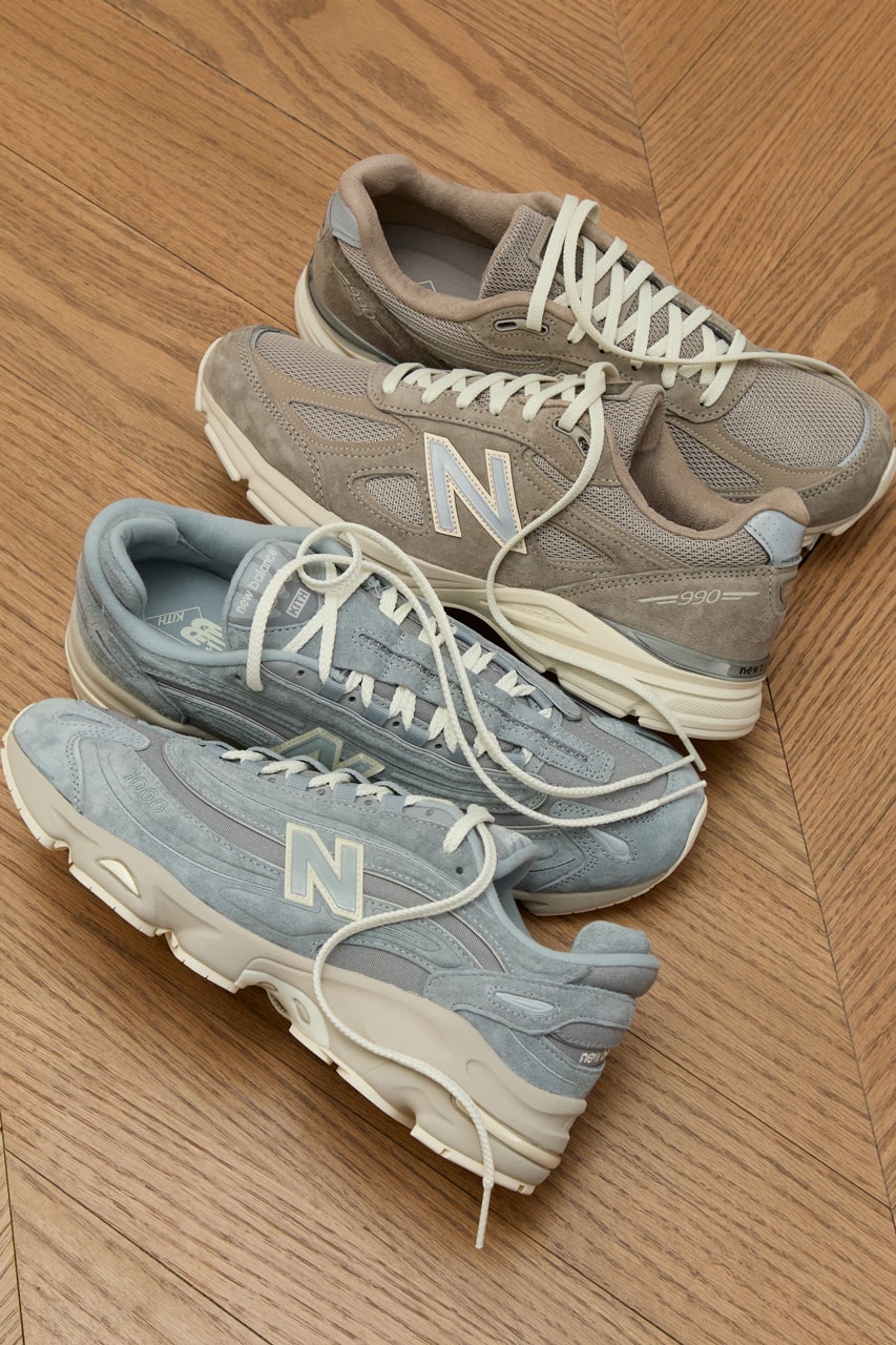 kith aaron ronnie fieg new balance 990v4 1000 collaborations 101 program fall winter 2024 official release date info photos price store list buying guide