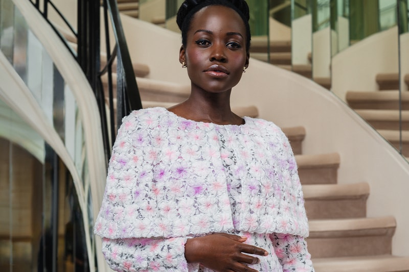 Lupita Nyong'o Named Chanel's Newest Ambassador oscars academy awards new york times best selling artist paris fashion week