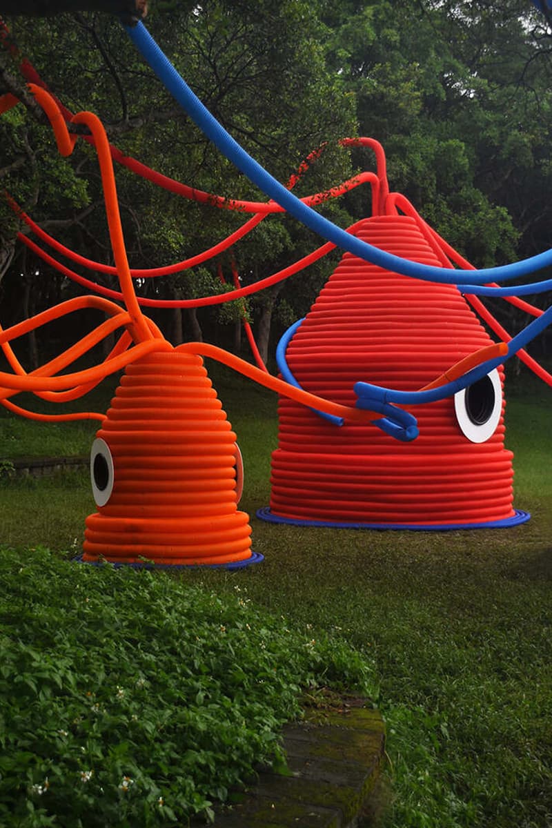 Moradavaga Blue Blue Dragon Art Company Taoyuan Land Art Festival Artworks