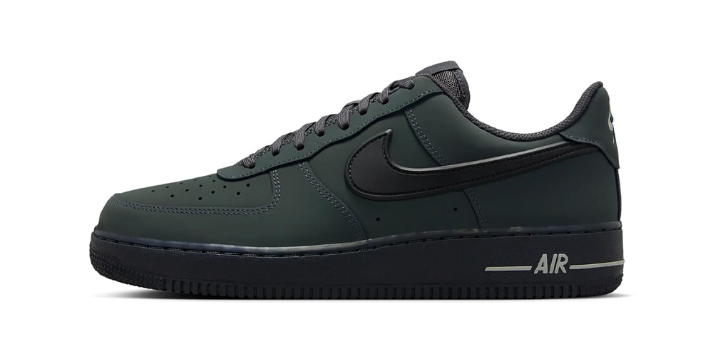 Nike Adorns the Air Force 1 Low With Rubberized Swooshes
