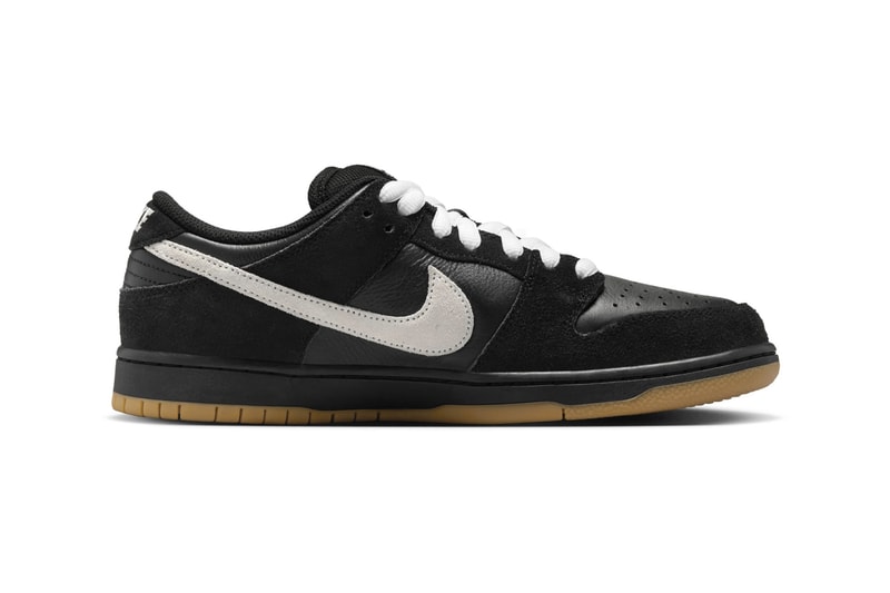 Nike SB Dunk Low Black White Gum HF3704-003 Release Info