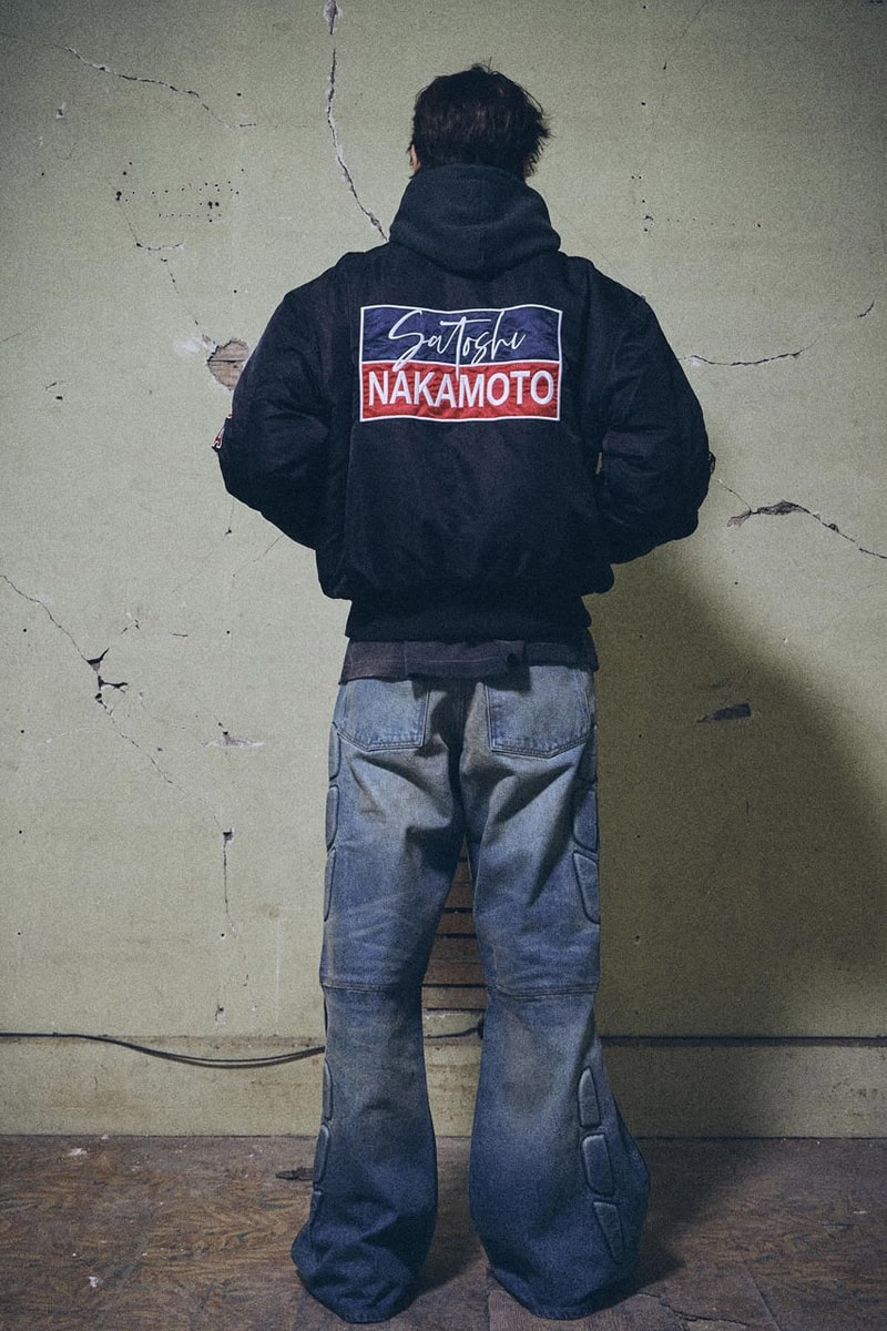 Satoshi Nakamoto FW24 Reminds Us To "Finish The Dream" collection release info vans collab drop price fashion week lookbook otw 