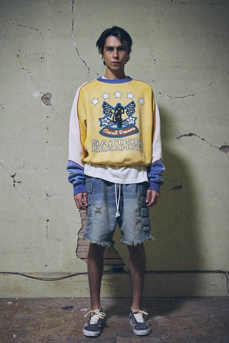 Satoshi Nakamoto FW24 Reminds Us To "Finish The Dream" collection release info vans collab drop price fashion week lookbook otw 