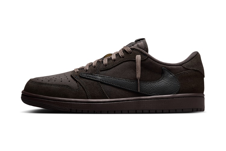 Official Images of the Travis Scott x Air Jordan 1 Low OG "Dark Mocha"