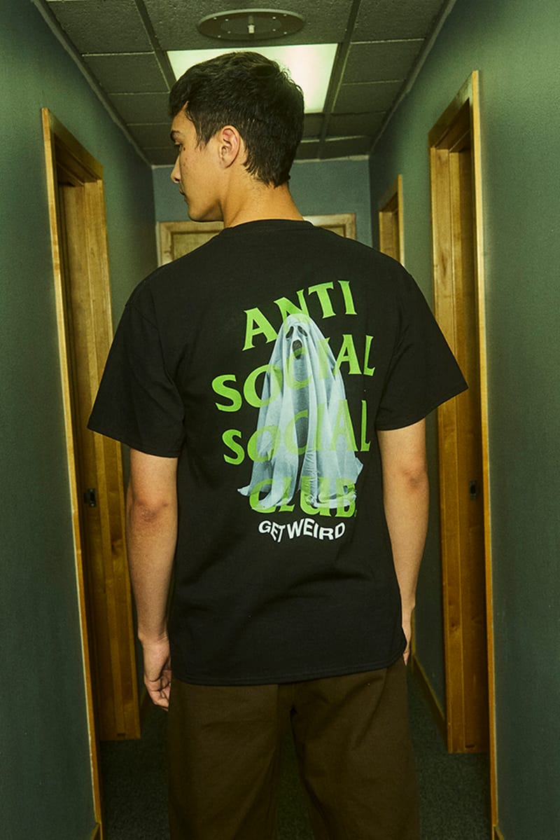 Anti Social Social club　WEIRD CAP - BLACK　キャップ 帽子 ③