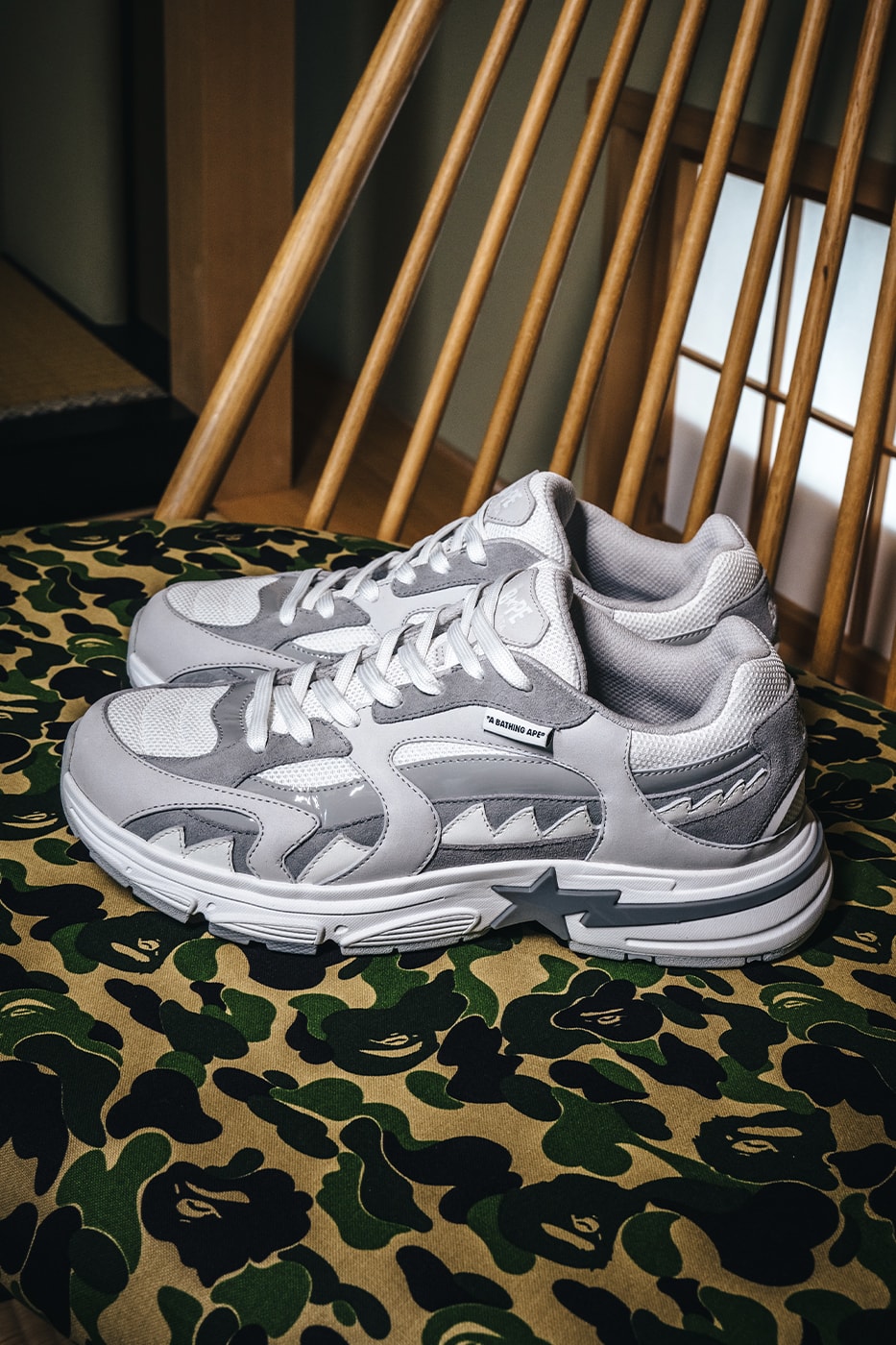 BAPE SHARK STA sneaker Country Core Packs Release Info 20th anniversary SHARK FULL ZIP HOODIE