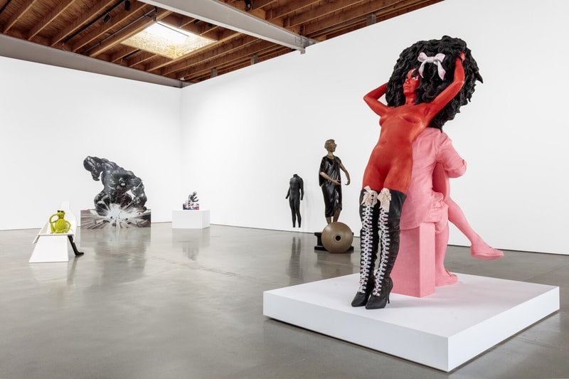 Jeffrey Deitch Post Human Group Exhibition Art Artworks Los Angeles Hajime Sorayama Kiki Smith Pippa Garner Cindy