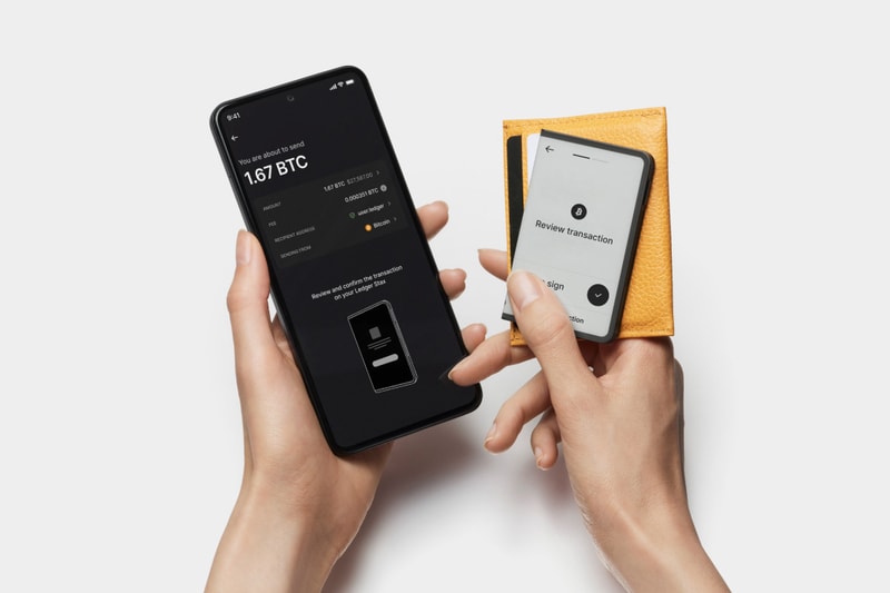 Closer Look at the Ledger Stax Ledger Flex cryptocurrency security digital asset flex ipod apple hypebeast digital