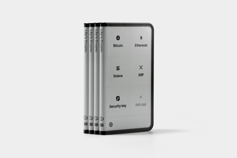 Closer Look at the Ledger Stax Ledger Flex cryptocurrency security digital asset flex ipod apple hypebeast digital