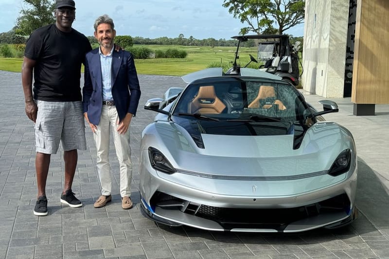 Michael Jordan Takes Delivery of One-Off Pininfarina Battista Targamerica