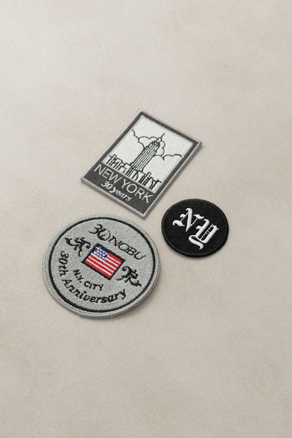 New York Sushi Club Reveals Apparel Capsule Chris Stamp and Nobu Matsuhisa af1 air force 1 nyc restaurant anniversary perrotin gallery 
