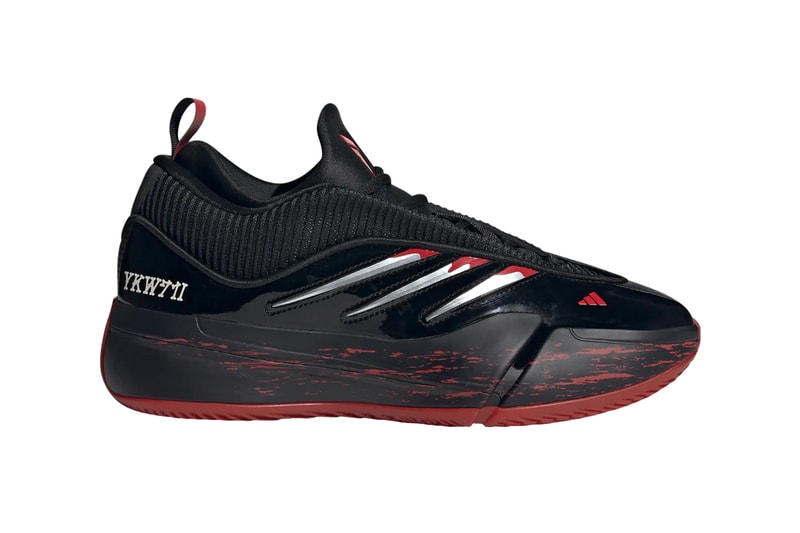 The adidas Dame 9 "Halloween" Gets a Gory Iteration IH3573 dame time damian lillard three stripes nba milwaukee bucks