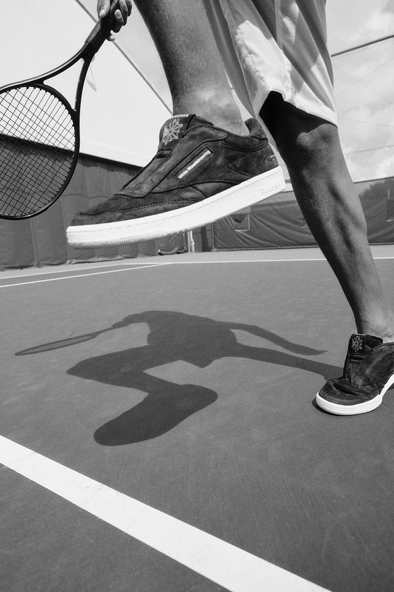White Mountaineering x Reebok Club C 85 Vintage Release Information ss25