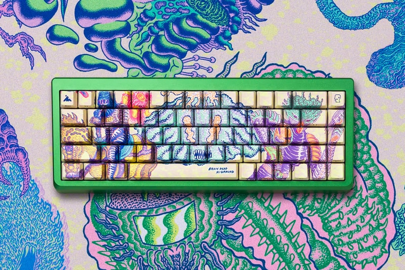 Brain Dead Higround Gaming Hardware Collection Release Information keyboard mouse pad key caps