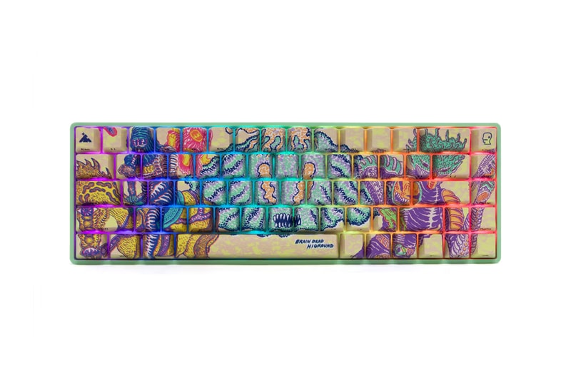 Brain Dead Higround Gaming Hardware Collection Release Information keyboard mouse pad key caps