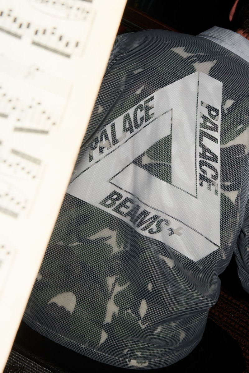 Palace Suits Up With BEAMS PLUS collab collection release info lookbook capsule japanese uk price suit website nyc eu uk time 
