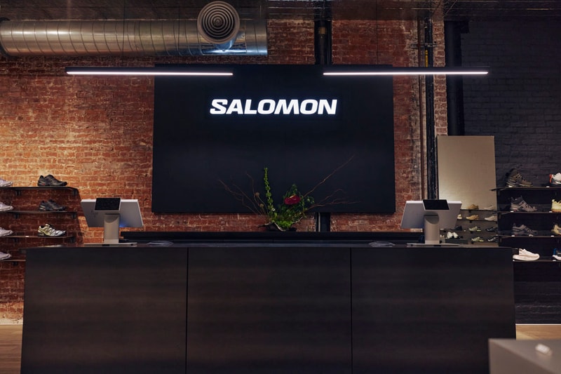 Salomon Sets Up Shop in Soho manhattan north america pop up shop location hours address spring street footwear snowclog acs speedcross xt-6 sneakers 