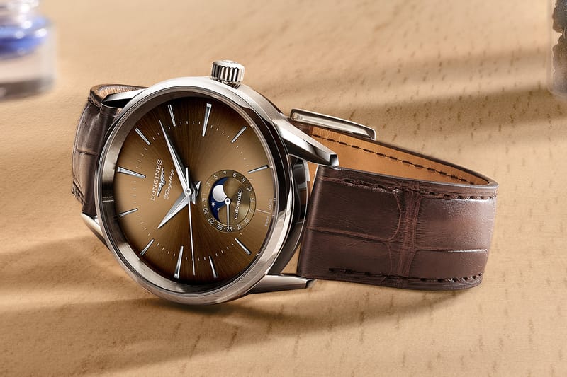 Longines Broadens Its Flagship Heritage Moonphase Roster With Three New Colorways