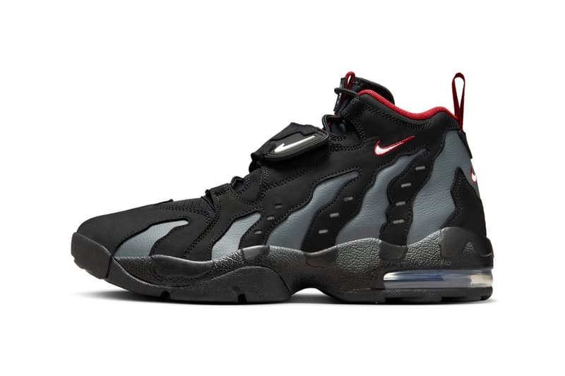 Official Look at the Nike Air DT Max '96 "Falcons" HQ3620-010 deion sanders nfl career coach prime Black/White-Team Anthracite-Metallic Silver-Fire Red