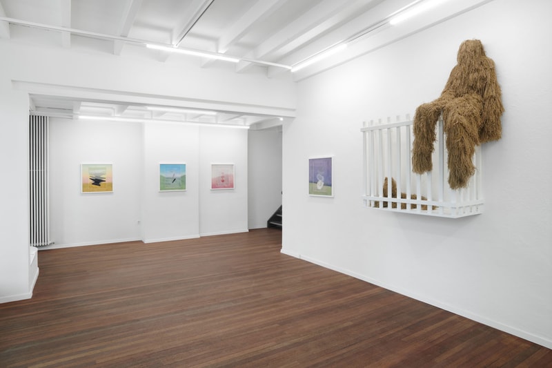 Adam Cruces Necessary Evil Exhibition Art Artworks Blue Velvet Projects Zurich