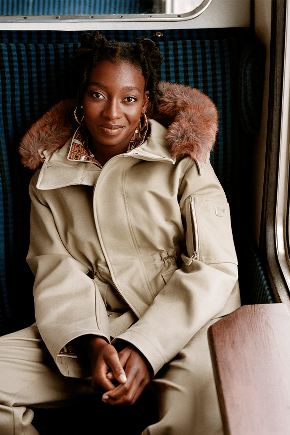 Burberry Eberechi Winter 2024 Outerwear Campaign menswear womenswear daniel lee london little simz Barry Keoghan Cara Delevingne cole palmer Eberechi Eze Olivia Colman Zhang Jingyi