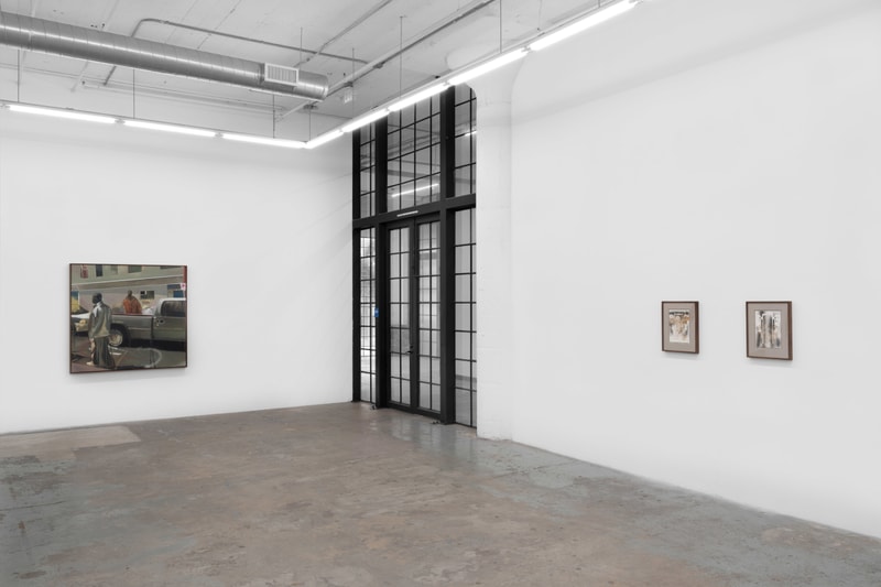 devin b johnson ritual of welcome nicodim gallery los angeles exhibition art artworks paintings
