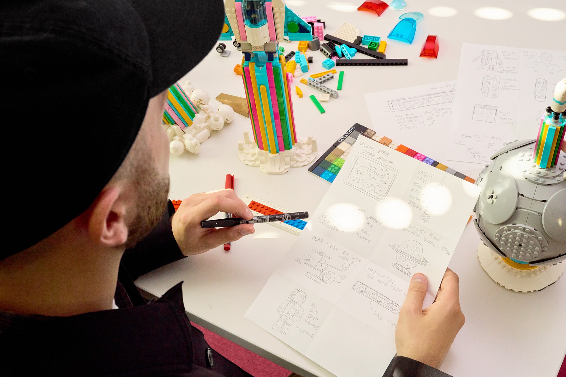 hypebeast visits George Gilliatt and the LEGO Campus denmark billund pharrell williams over the moon campaign interview feature