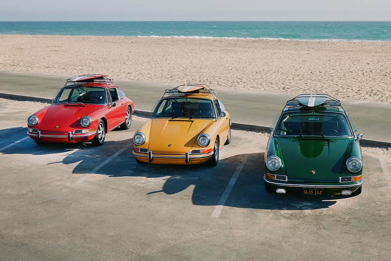 Porsche x Almond Made in California Surfboard Collection Release Info