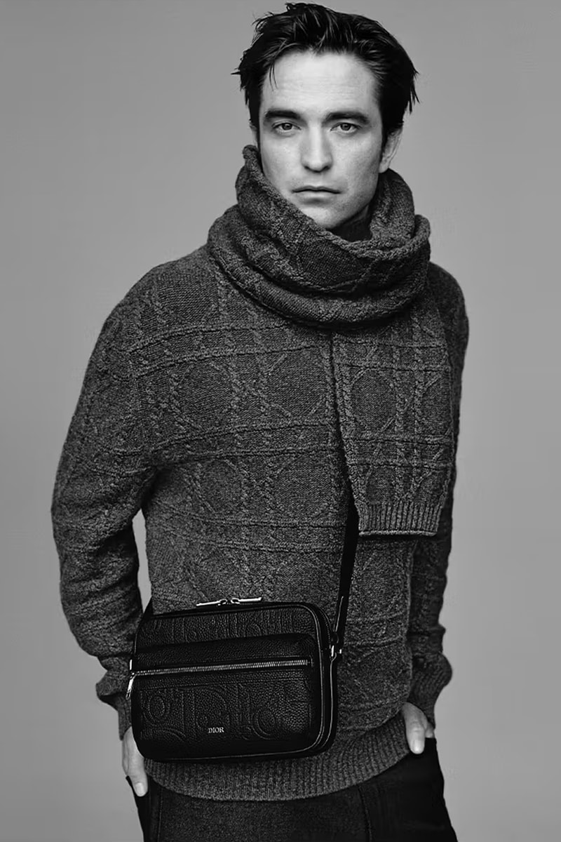 Robert Pattinson Stars in Fall 2024 Dior Icons Campaign dior homme fragrance menswear lvmh kim jones british