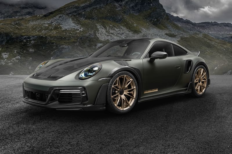 TECHART Celebrates 50 Years of Porsche Turbo with GT Street R Monochrome