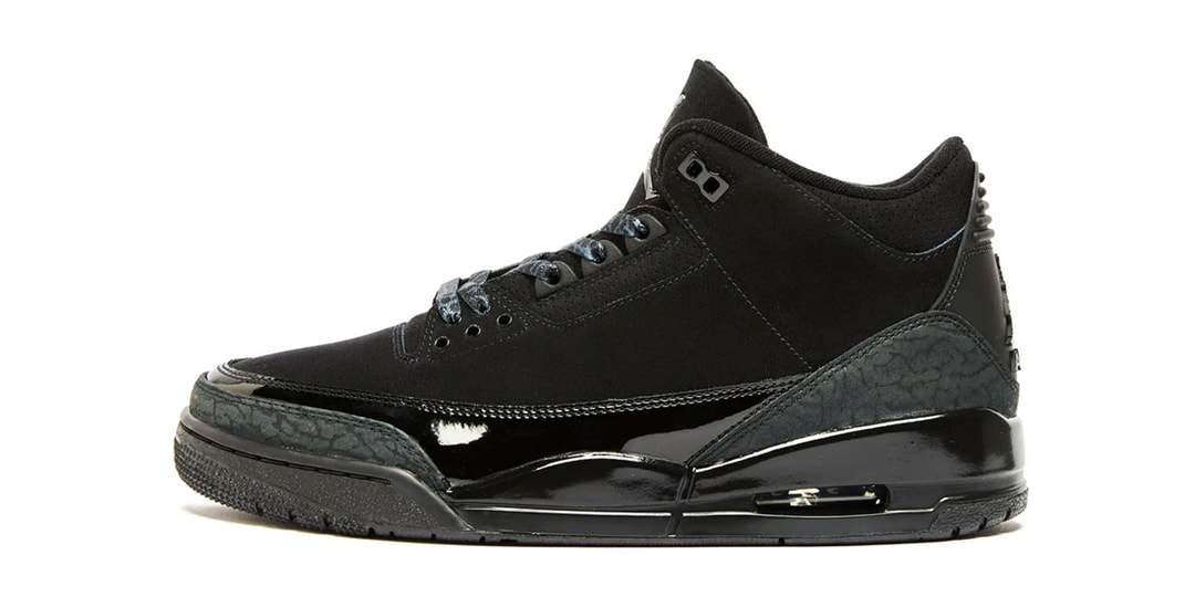 Detailed Look at Next Year's Air Jordan 3 "Black Cat"