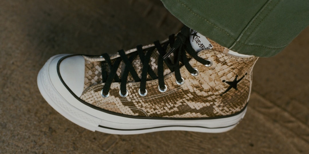 Converse x Stüssy Slithers Through the Grass