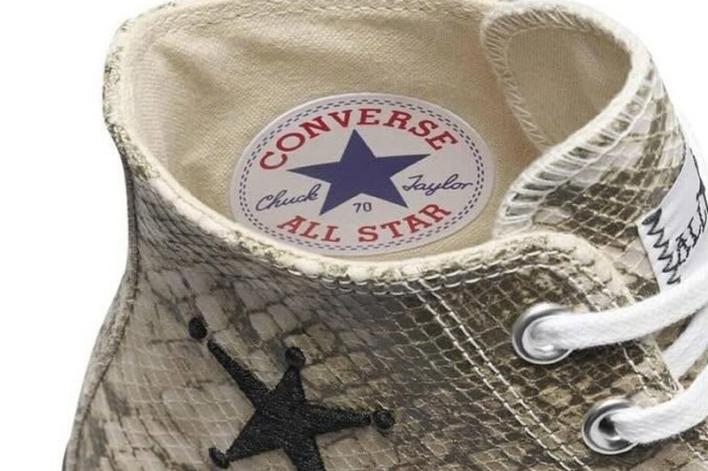 Converse x Stüssy Slithers Through the Grass collab release info sneaker chuck 70 laces upper footwear price website link