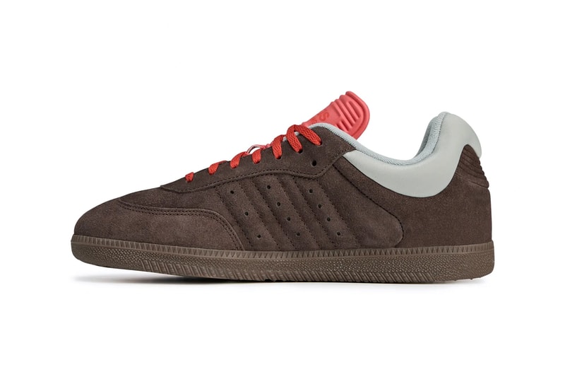 Dingyun Zhang x adidas Samba Collaboration IF9703 IF9704 Release Info ”White Vapour” “Oxidized Brown/Solar Red”