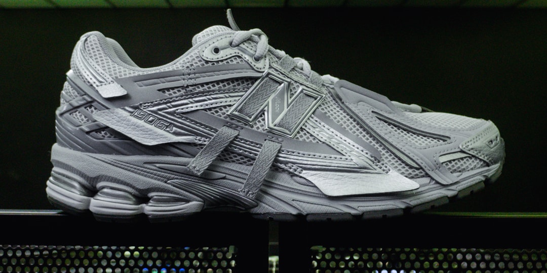 New Balance's 1906A "Tech Explosion" in Metallic Silver Is an Extra Butter-Exclusive