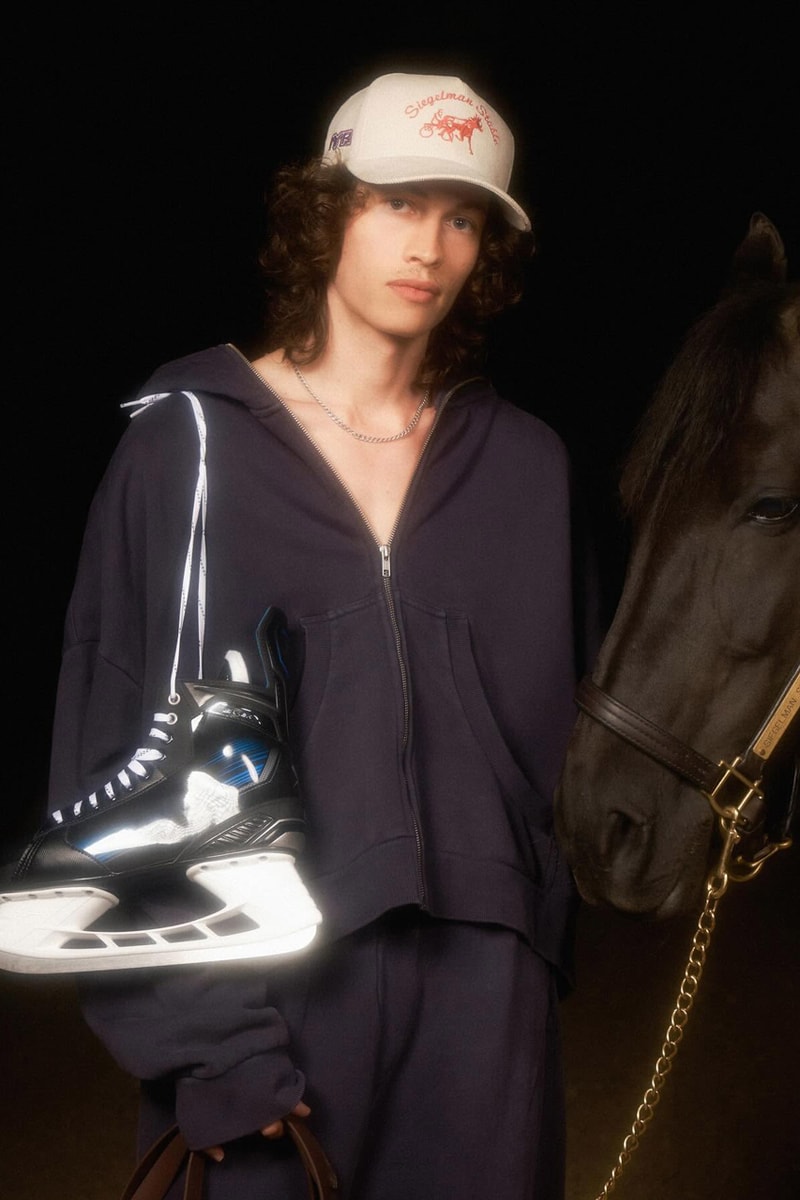Siegelman Stable Gears Up for Puck Drop with the New York Rangers release info clothing collection info price nhl hockey madison square garden msg store chase sold out price hat cap logo horse rancing sports 