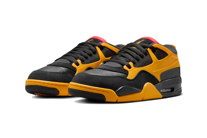 air jordan 4 the rhyme black and orange release date