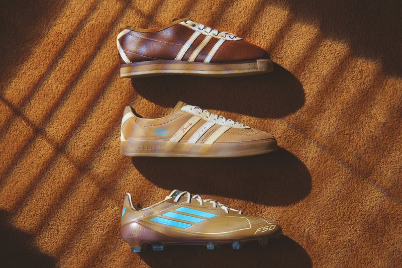 Bad Bunny x Lionel Messi x adidas Gazelle Indoor Preview release info