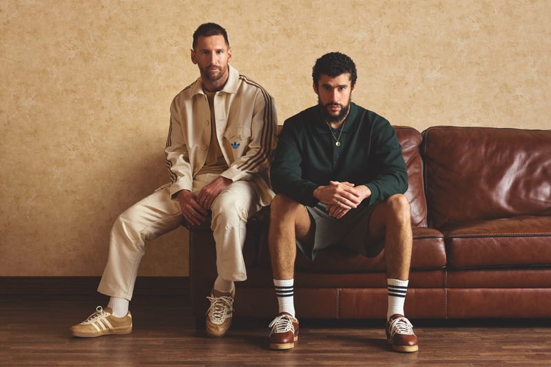 Bad Bunny x Lionel Messi x adidas Gazelle Indoor Preview release info
