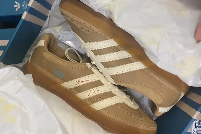 Первый взгляд на Bad Bunny x Лионель Месси x adidas Gazelle Indoor