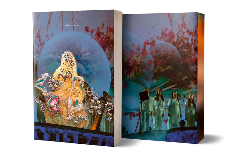 bjork cornucopia tour photo book release details run santiago felipe photographer visuals color page