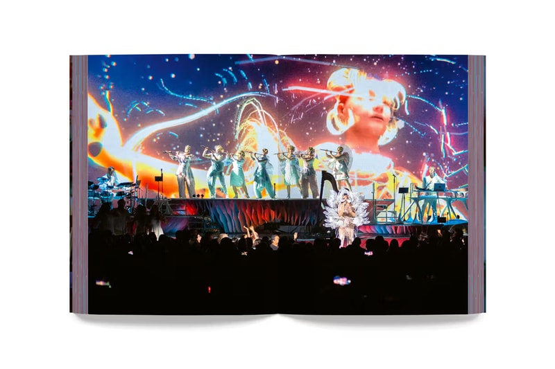bjork cornucopia tour photo book release details run santiago felipe photographer visuals color page