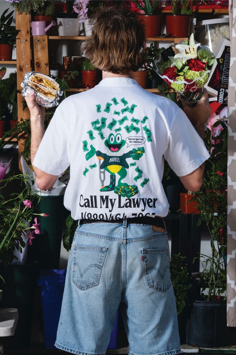 MARKET FW24 Is for the Great Outdoors … and Indoors collection fall winter 2024 lookbook release info fish new york city price model fleece smiley graphic fleece camo colorway