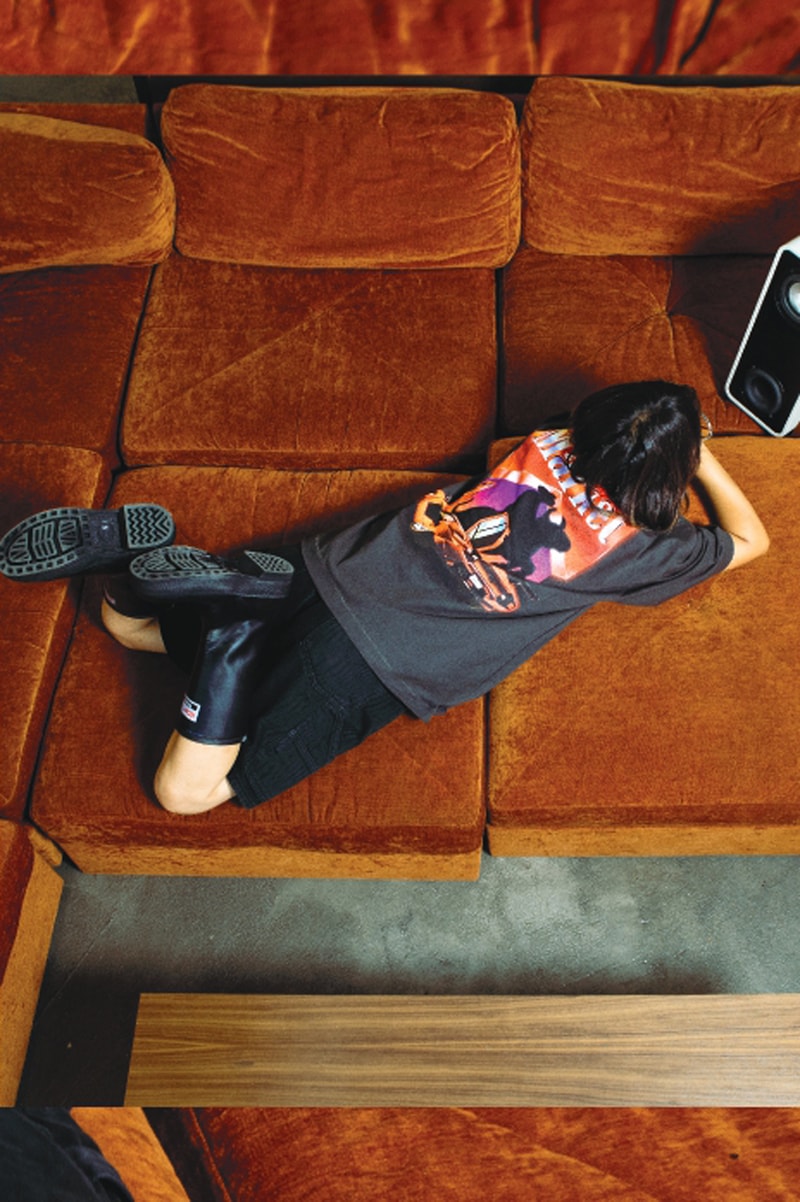 MARKET FW24 Is for the Great Outdoors … and Indoors collection fall winter 2024 lookbook release info fish new york city price model fleece smiley graphic fleece camo colorway