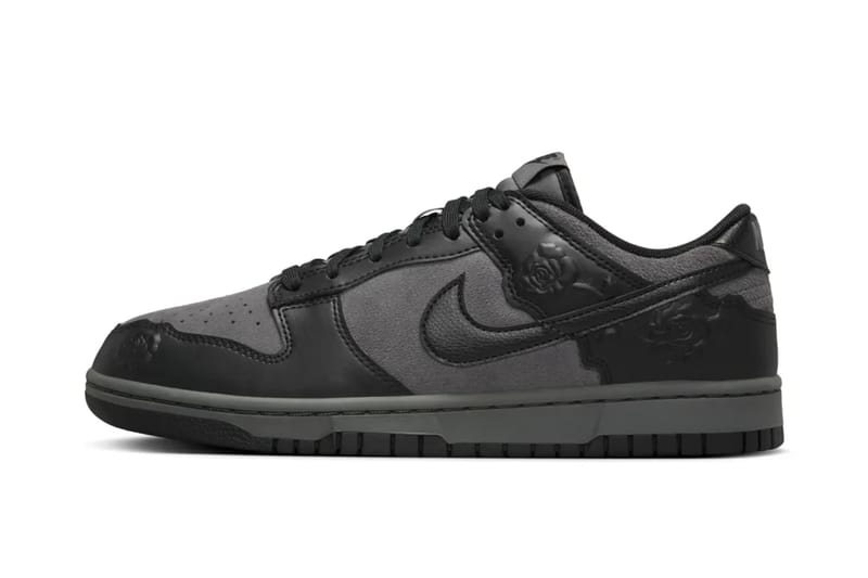 Nike Dunk Low Surfaces in "Black Roses"