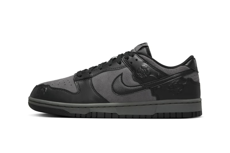 Nike Dunk Low Surfaces in "Black Roses" HF1986-001 HF1986-001 february 2025 valentines day