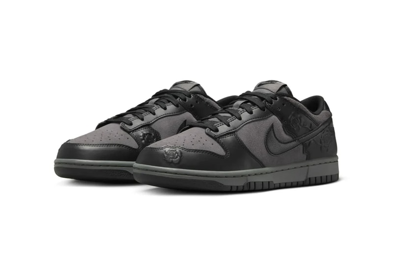 Nike Dunk Low Surfaces in "Black Roses" HF1986-001 HF1986-001 february 2025 valentines day